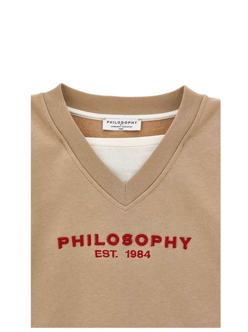 Felpa, bambina, logata. PHILOSOPHY | I9H607 80530003